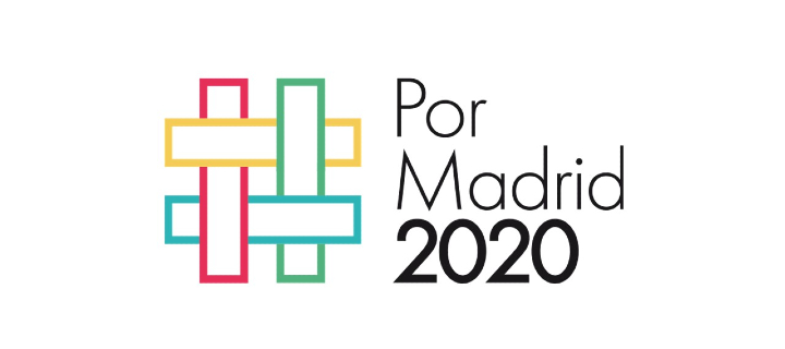 Logo Por Madrid 2020