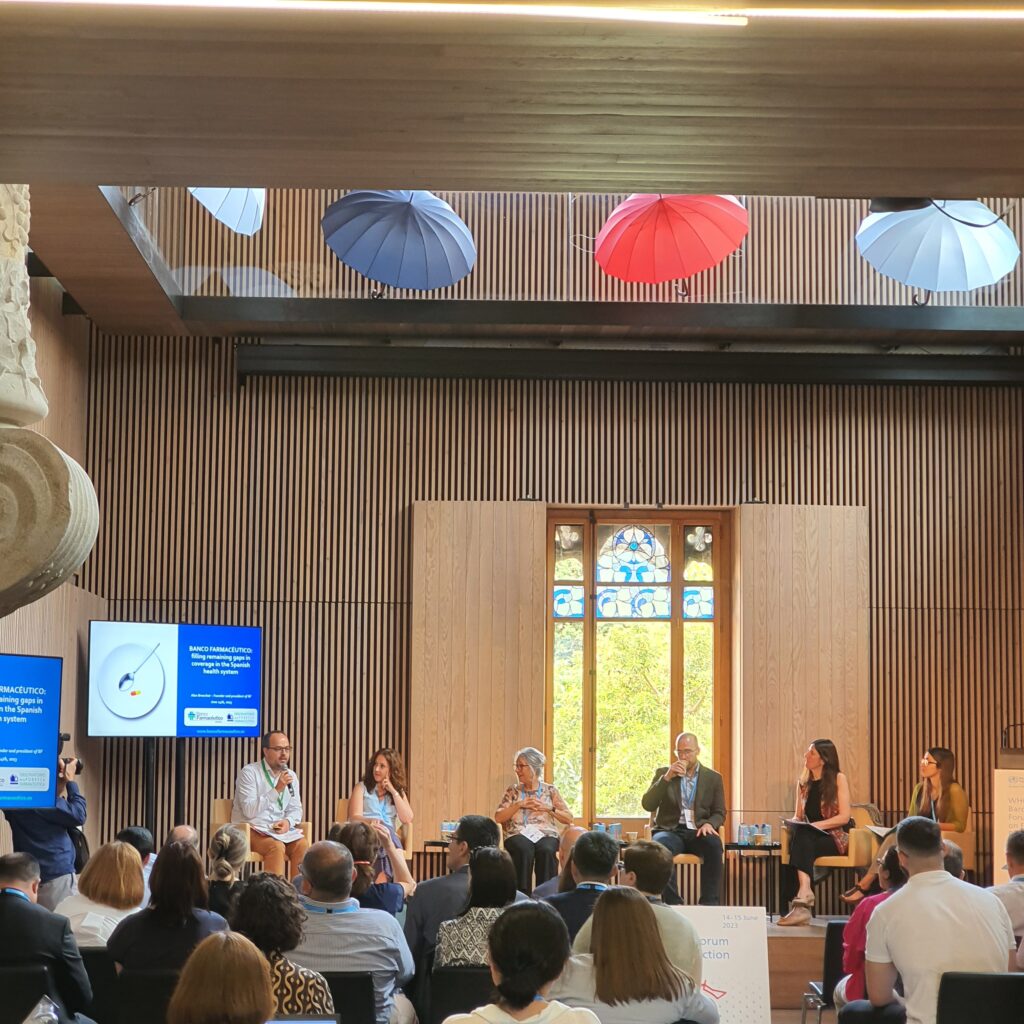 Participación de Banco Farmacéutico en el Foro de la OMS